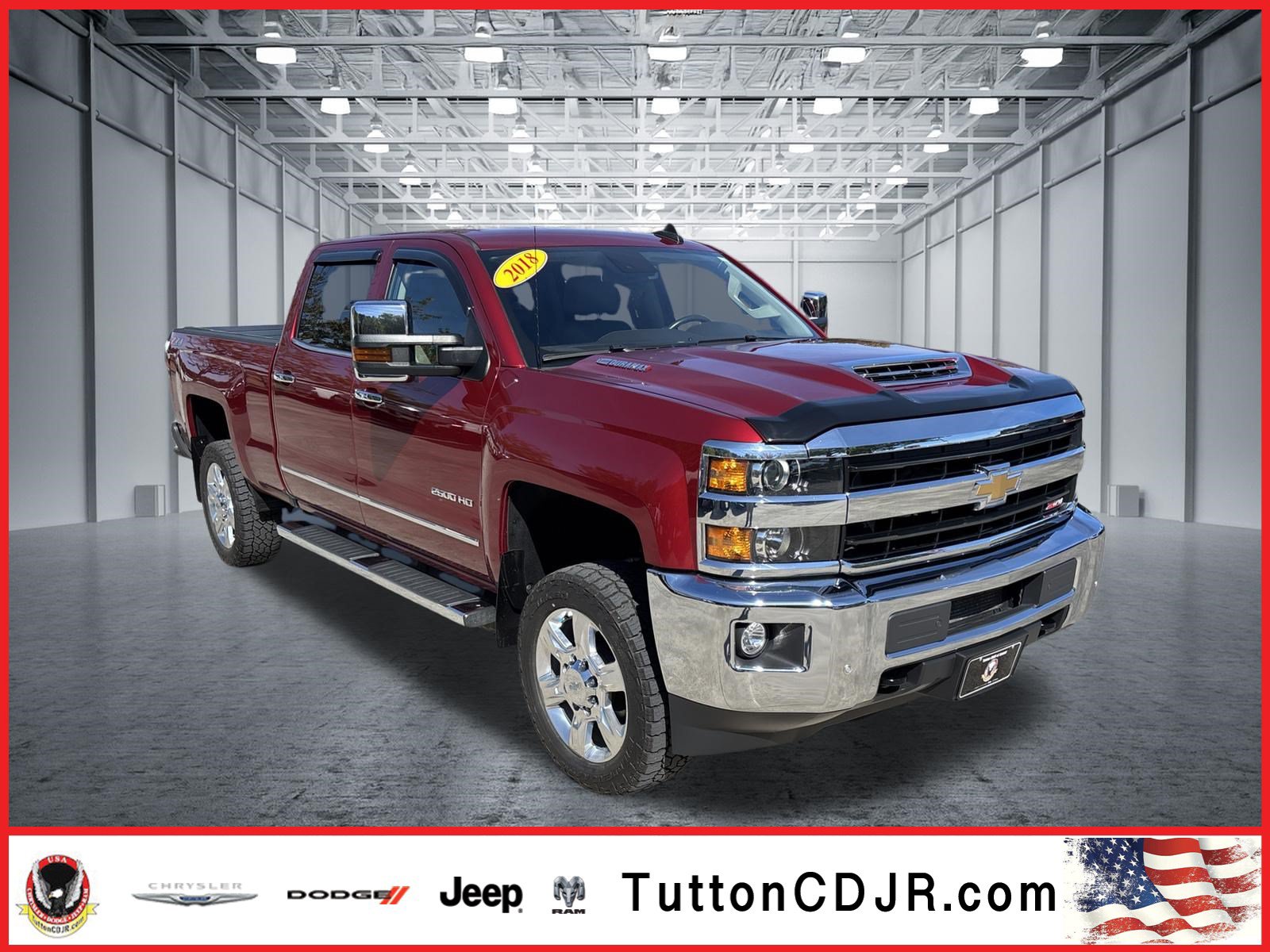 Used 2018 Chevrolet Silverado 2500 LTZ w/ Duramax Plus Package AWD/4WD image 1