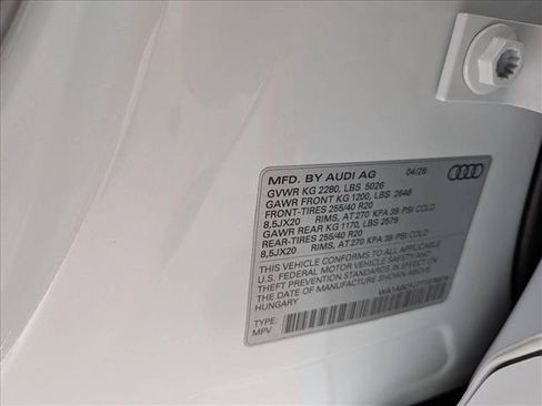 New 2026 Audi Q3 quattro 2.0T AWD/4WD image 18