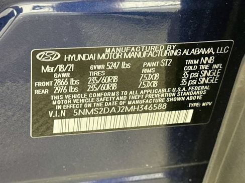 Used 2021 Hyundai Santa Fe SEL AWD/4WD image 26