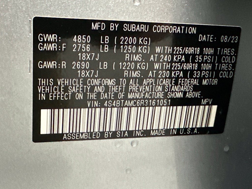 Used 2024 Subaru Outback Limited AWD/4WD image 36