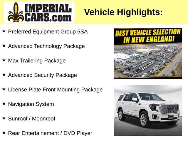 Used 2023 GMC Yukon Denali w/ Advanced Technology Package AWD/4WD image 3