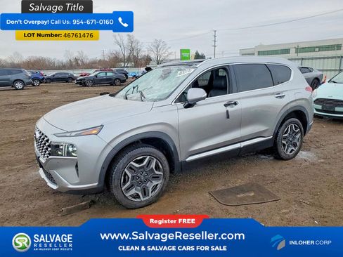 Used 2021 Hyundai Santa Fe Limited w/ Cargo Package image 1