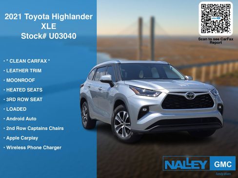 Used 2021 Toyota Highlander XLE FWD image 7