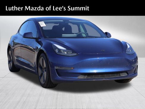 Used 2021 Tesla Model 3 Long Range AWD/4WD image 1