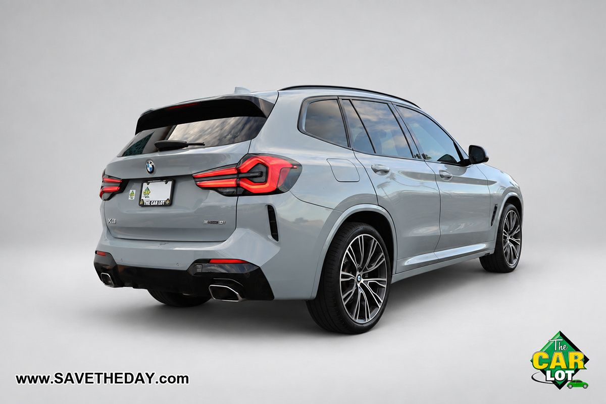 Used 2022 BMW X3 sDrive30i w/ M Sport Package RWD image 8