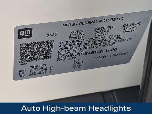 Used 2025 Chevrolet Tahoe RST w/ Comfort Package AWD/4WD image 31