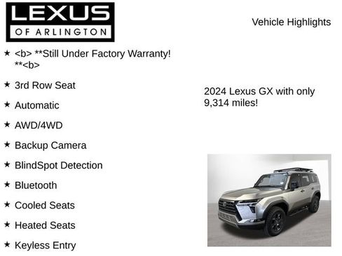 Used 2024 Lexus GX 550 AWD/4WD image 8