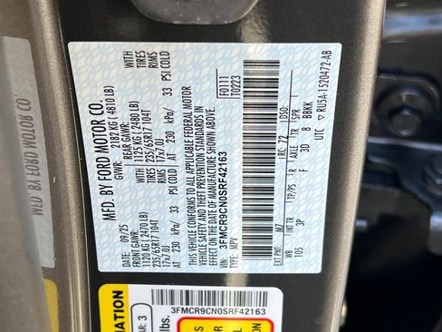 New 2025 Ford Bronco Sport Outer Banks w/ Sasquatch Outer Banks Package image 25