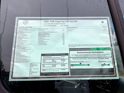 New 2025 Mercedes-Benz Sprinter 2500 image 17