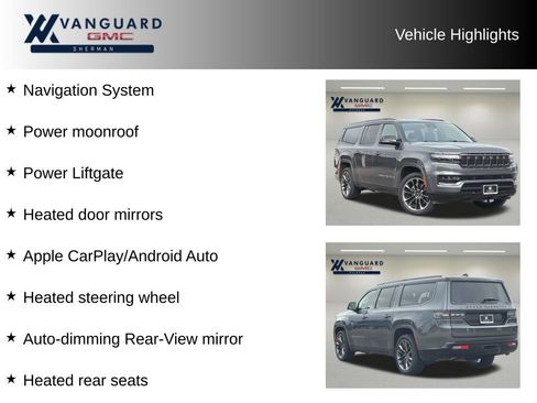 Used 2024 Jeep Grand Wagoneer L Series II w/ Quick Order Packagew 28T AWD/4WD image 10