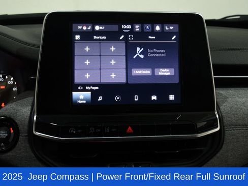 Used 2025 Jeep Compass Latitude w/ Sun & Sound Group AWD/4WD image 14