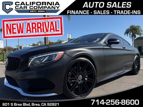 Used 2017 Mercedes-Benz S 550 4MATIC Coupe image 1