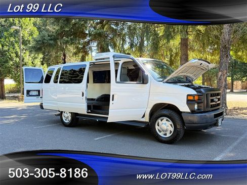 Used 2012 Ford E-350 and Econoline 350 Extended Super Duty w/ Commercial Cargo Van Pkg RWD image 28