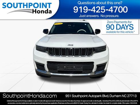 Used 2021 Jeep Grand Cherokee L Limited w/ Luxury Tech Group II AWD/4WD image 2