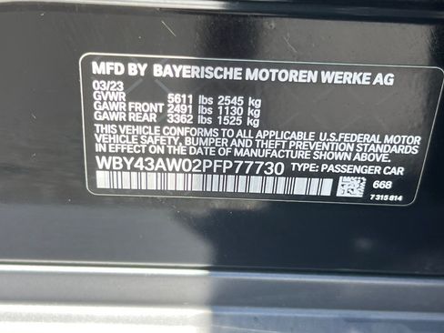 Certified 2023 BMW i4 eDrive35 w/ Premium Package RWD image 19