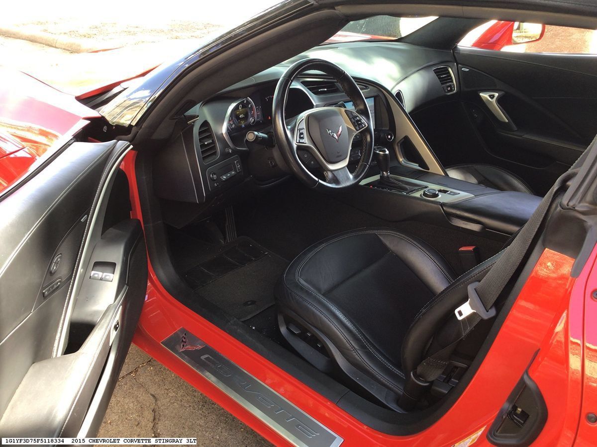 Used 2015 Chevrolet Corvette Stingray Convertible w/ 3LT Preferred Equipment Group RWD image 7