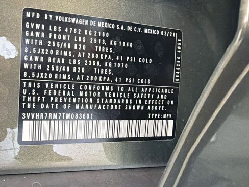 New 2026 Volkswagen Tiguan SE R-Line FWD image 20