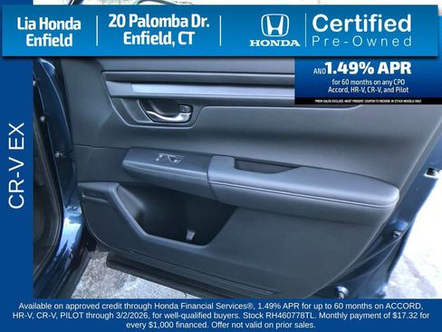 Certified 2024 Honda CR-V EX image 30