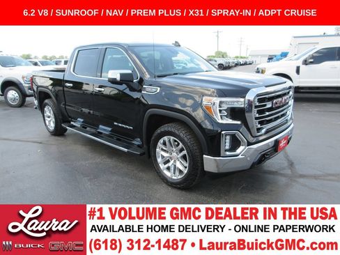 Used 2021 GMC Sierra 1500 SLT w/ SLT Premium Plus Package AWD/4WD image 1