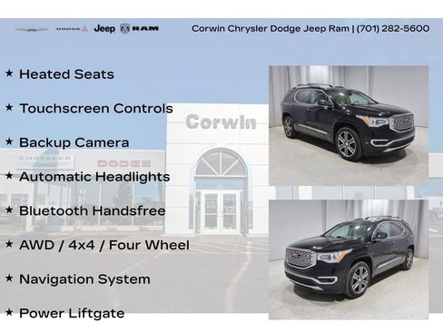 Used 2018 GMC Acadia Denali AWD/4WD image 8