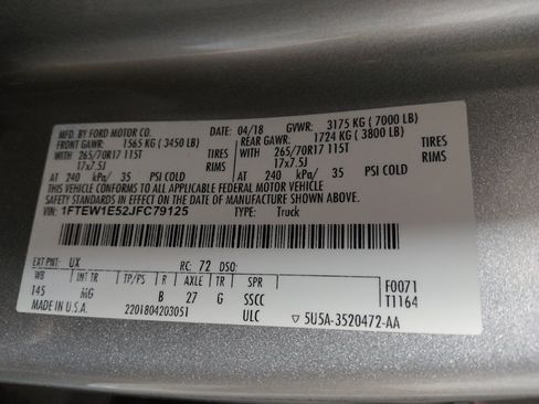 Used 2018 Ford F150 XLT image 33