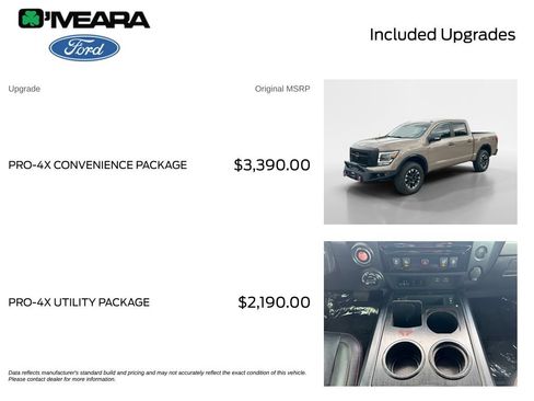Used 2020 Nissan Titan PRO-4X w/ Pro-4x Convenience Package AWD/4WD image 4