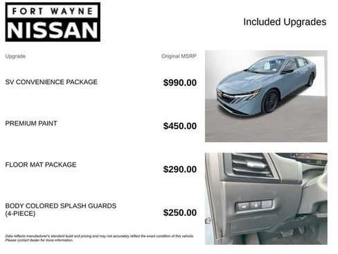 New 2026 Nissan Sentra SV w/ SV Convenience Package FWD image 4