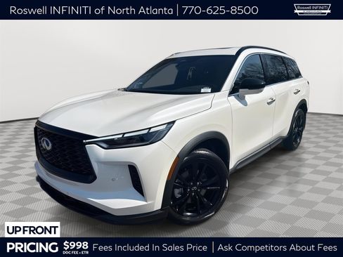 Certified 2025 INFINITI QX60 Luxe w/ Black Edition image 1