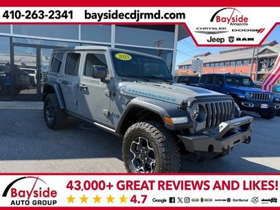 Used 2023 Jeep Wrangler Unlimited Rubicon 4xe w/ Steel Bumper Group
