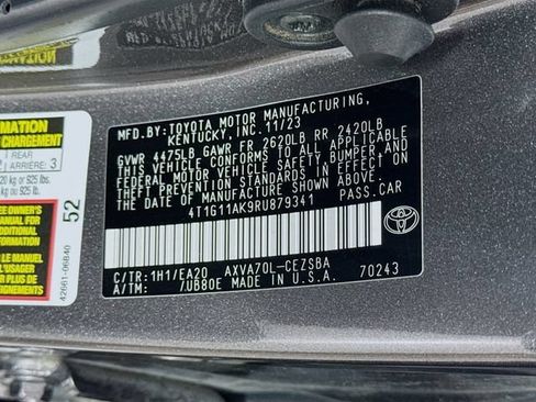 Certified 2024 Toyota Camry SE FWD image 31