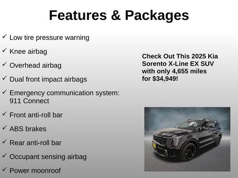 Used 2025 Kia Sorento X-Line EX image 13