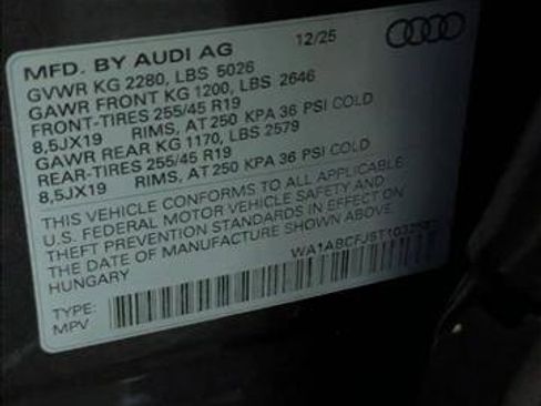 Used 2026 Audi Q3 quattro 2.0T AWD/4WD image 23