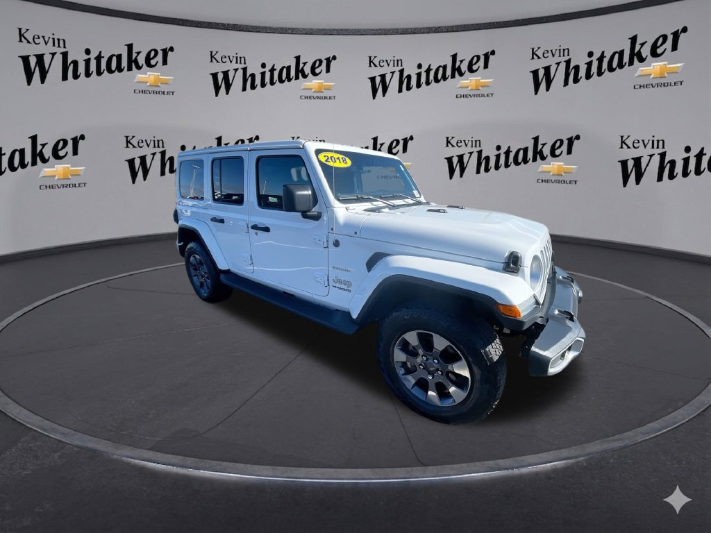 Used 2018 Jeep Wrangler Unlimited Sahara AWD/4WD image 2