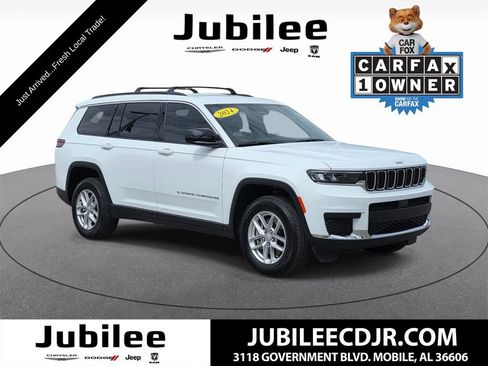 Used 2025 Jeep Grand Cherokee L Laredo w/ Luxury Tech Group I AWD/4WD image 1