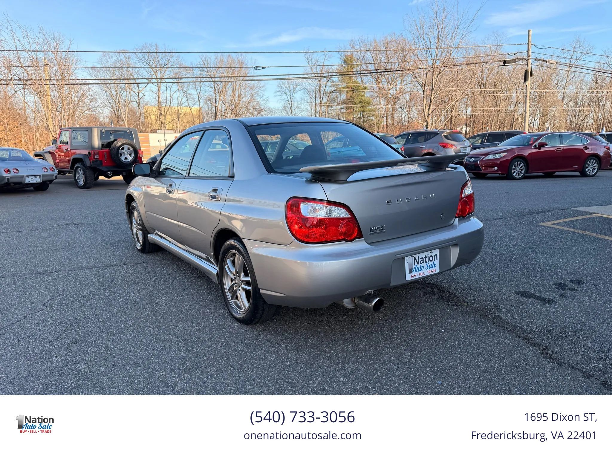 Used 2005 Subaru Impreza WRX Sedan AWD/4WD image 4