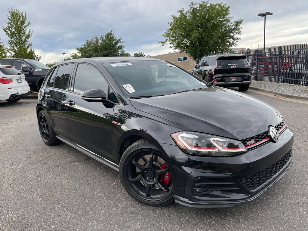 Used 2021 Volkswagen GTI SE FWD image 1