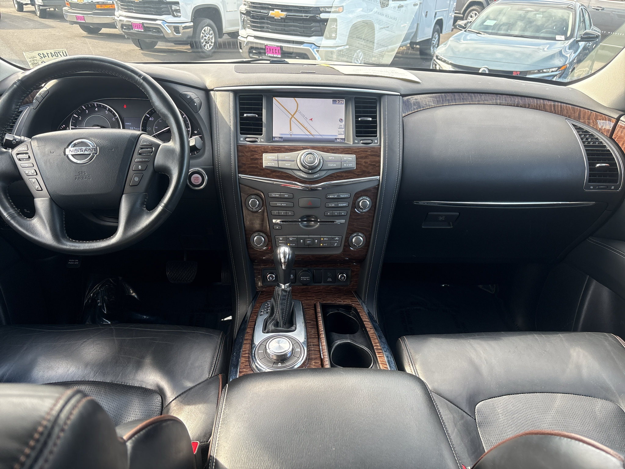 Used 2017 Nissan Armada Platinum w/ Captain Seat Package AWD/4WD image 21