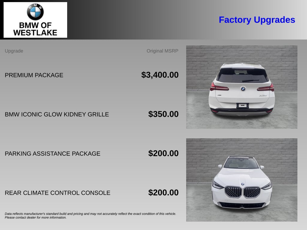 Used 2025 BMW X3 xDrive30i AWD/4WD image 4