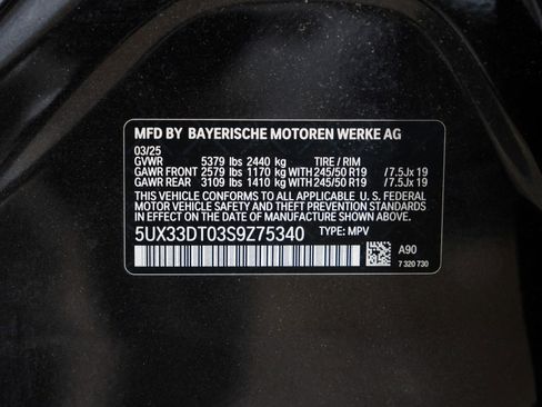 Used 2025 BMW X4 xDrive30i w/ Premium Package image 63