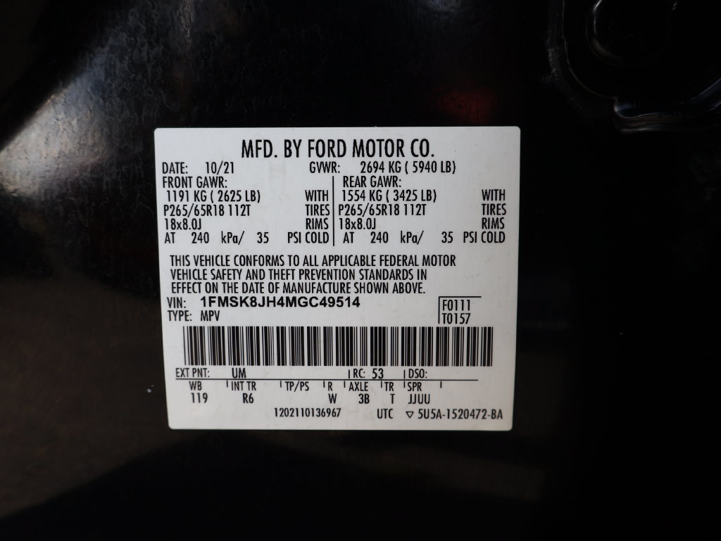 Used 2021 Ford Explorer Timberline AWD/4WD image 44