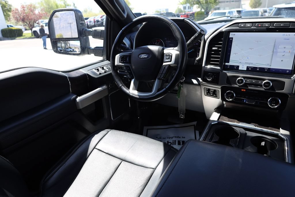 Used 2022 Ford F350 Lariat w/ Black Appearance Package AWD/4WD image 20