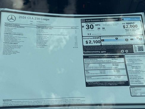 Used 2026 Mercedes-Benz CLA 250 image 31