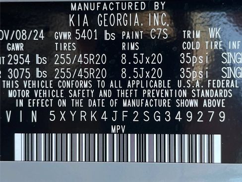Used 2025 Kia Sorento SX FWD image 24