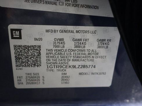 Used 2020 GMC Sierra 1500 Elevation w/ Elevation Value Package AWD/4WD image 44