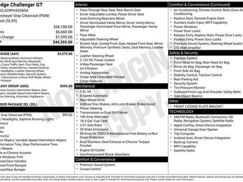 Used 2023 Dodge Challenger GT w/ Plus Package RWD image 15