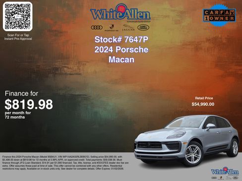 Certified 2024 Porsche Macan image 3