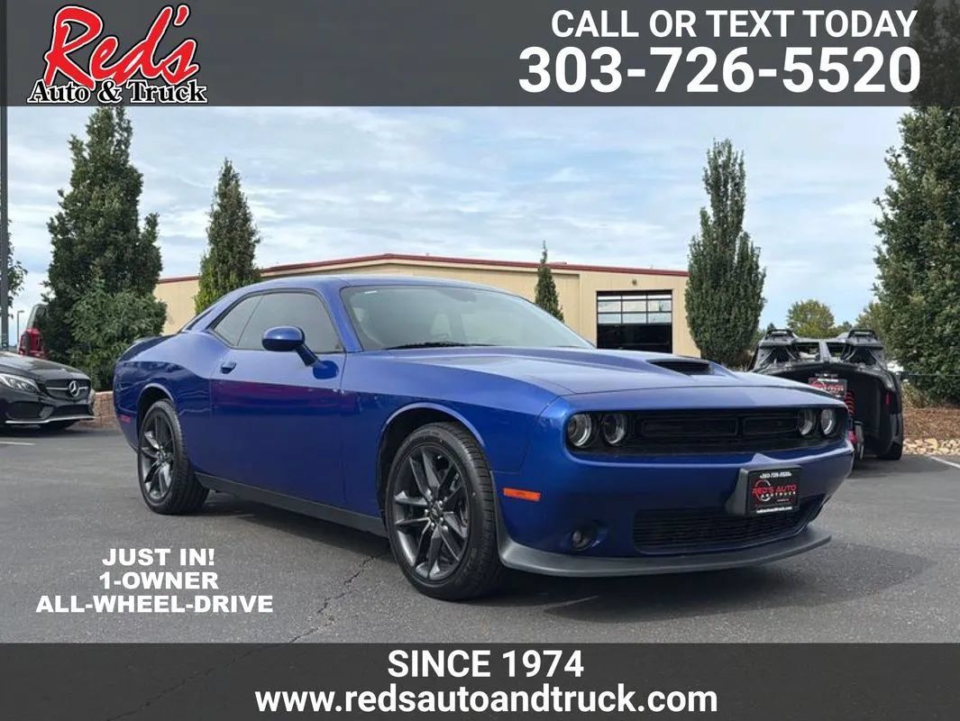 Used 2021 Dodge Challenger GT w/ Blacktop Package AWD/4WD image 1