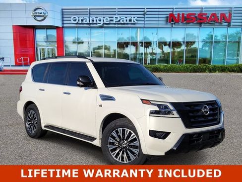 Used 2022 Nissan Armada SL w/ Midnight Edition Package RWD image 1