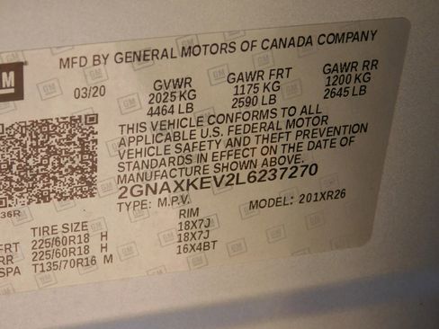 Used 2020 Chevrolet Equinox LT FWD image 26