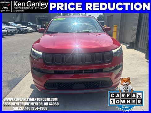 Used 2022 Jeep Compass Limited w/ (RED) Package AWD/4WD image 2
